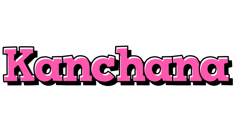 Kanchana girlish logo