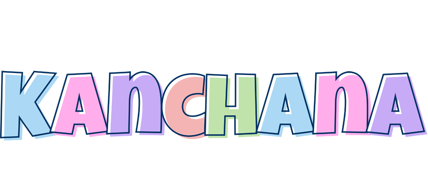 Kanchana pastel logo