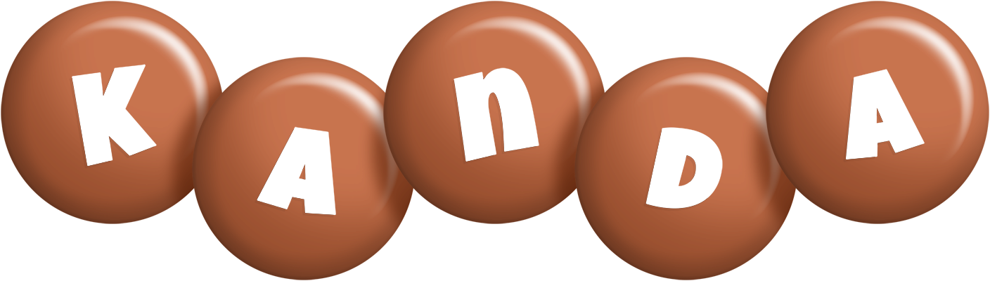 Kanda candy-brown logo