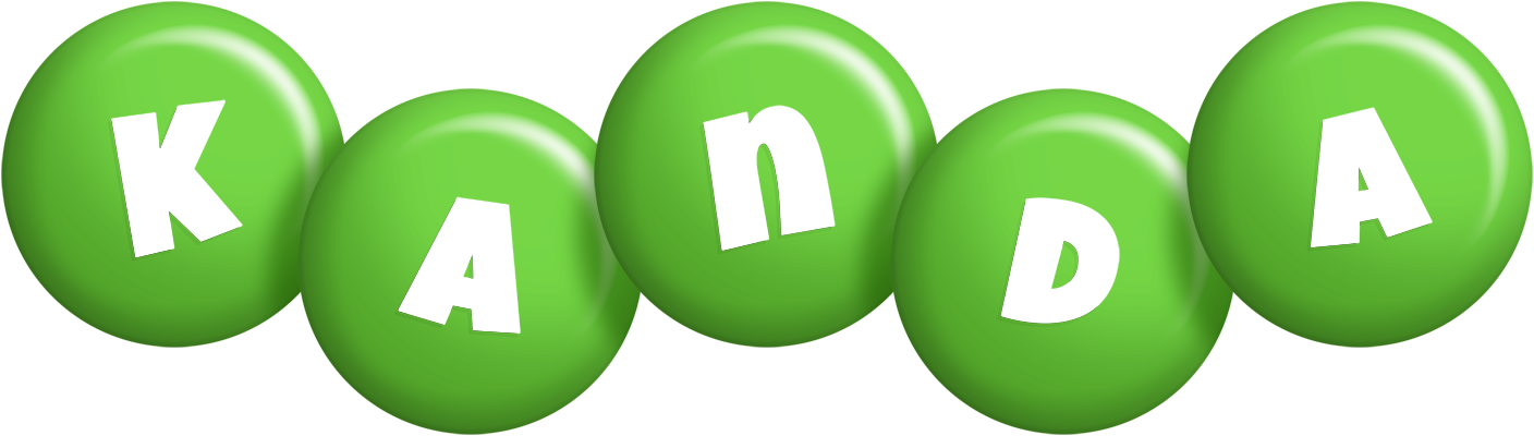 Kanda candy-green logo