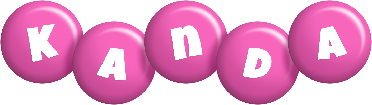 Kanda candy-pink logo