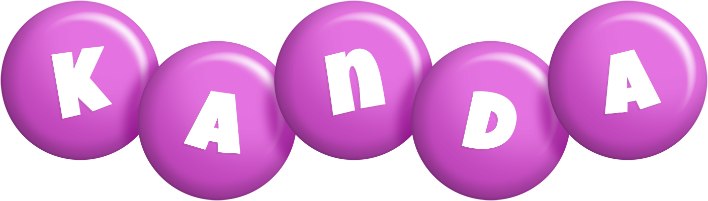 Kanda candy-purple logo