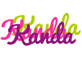 Kanda flowers logo