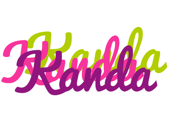 Kanda flowers logo