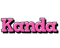 Kanda girlish logo