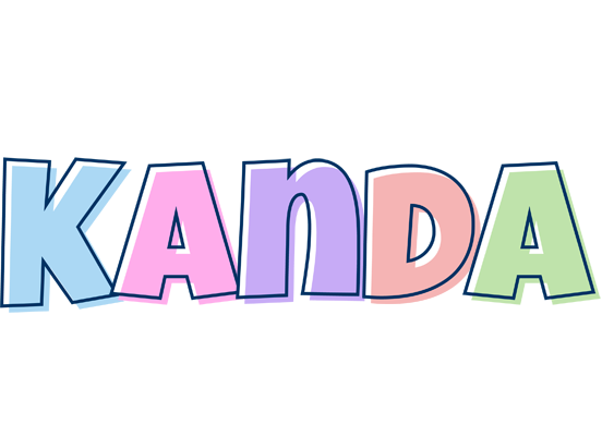 Kanda pastel logo