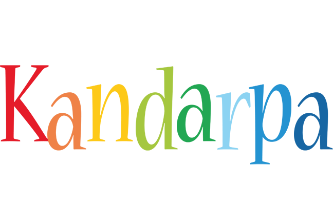 Kandarpa birthday logo
