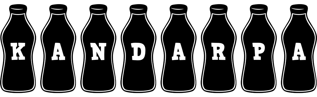 Kandarpa bottle logo