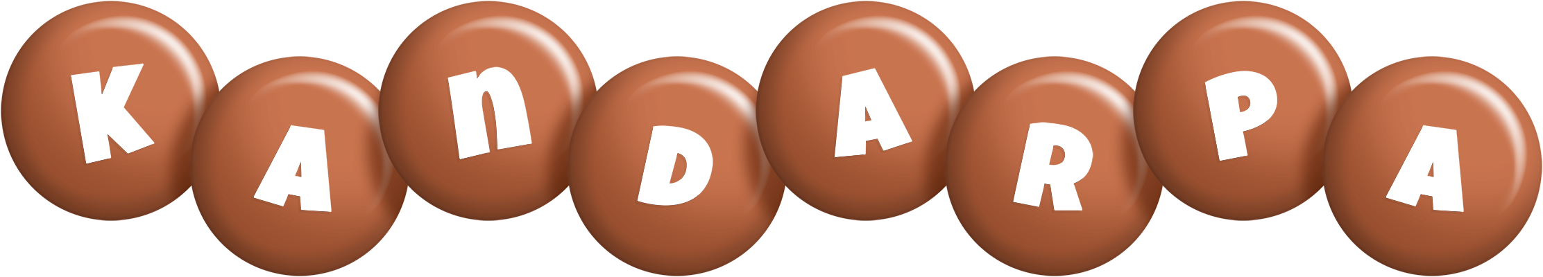 Kandarpa candy-brown logo