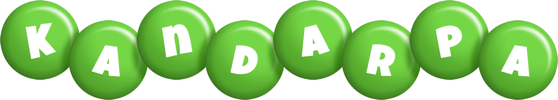 Kandarpa candy-green logo