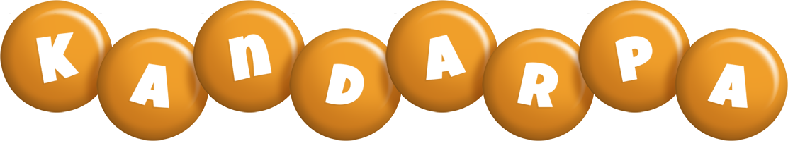 Kandarpa candy-orange logo