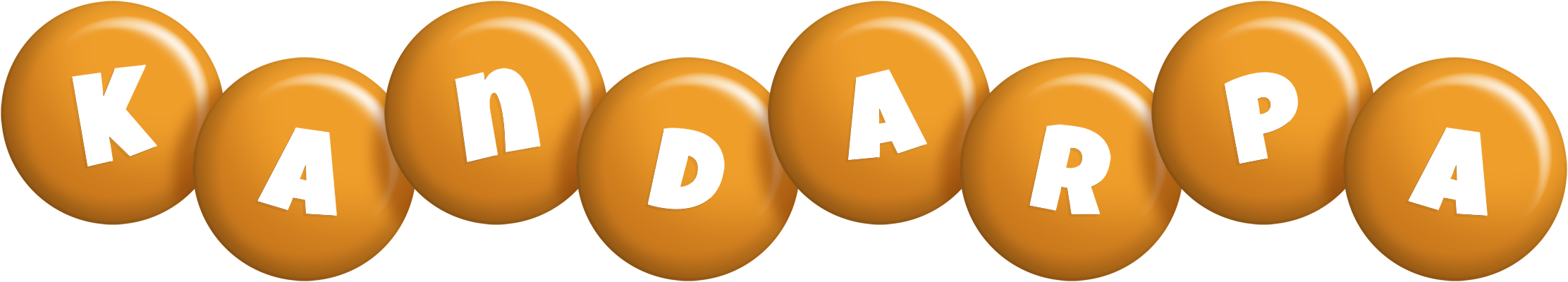 Kandarpa candy-orange logo