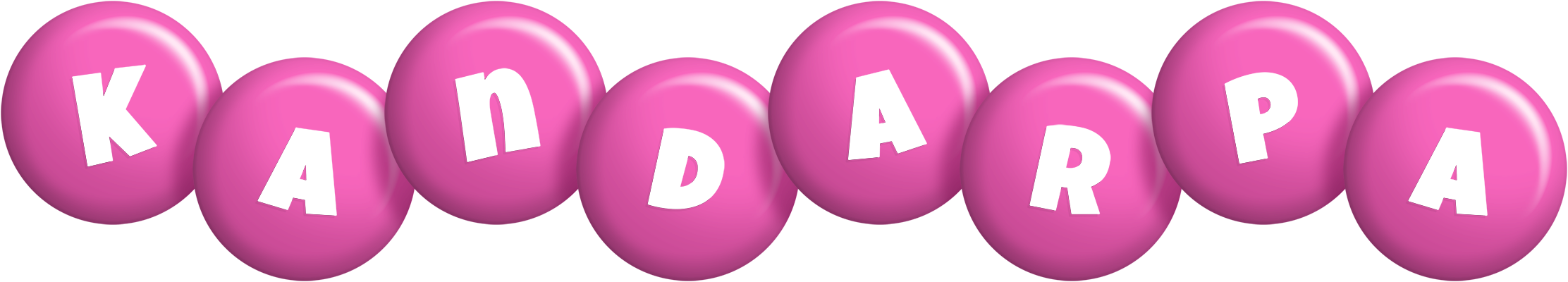 Kandarpa candy-pink logo