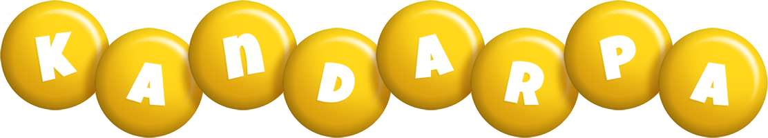 Kandarpa candy-yellow logo