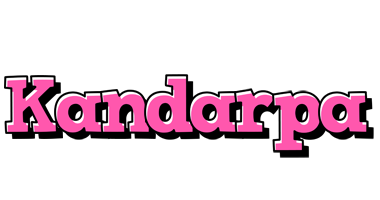 Kandarpa girlish logo