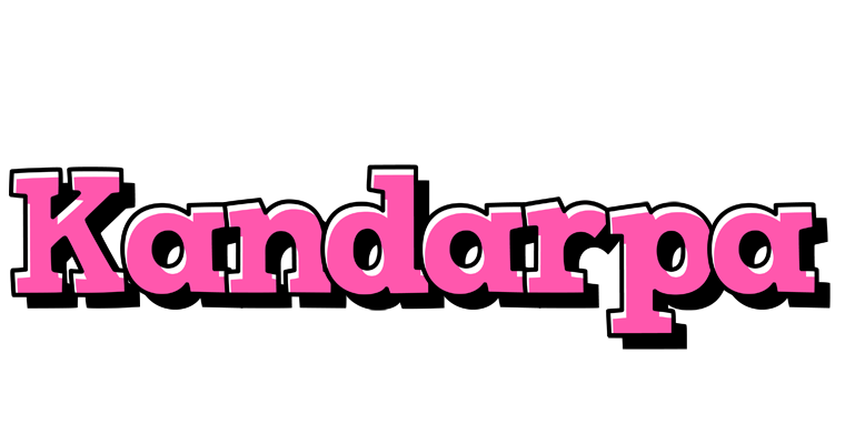 Kandarpa girlish logo