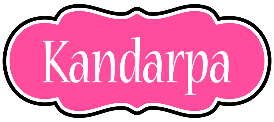 Kandarpa invitation logo
