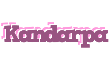 Kandarpa relaxing logo