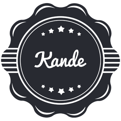 Kande badge logo