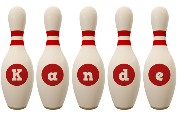 Kande bowling-pin logo
