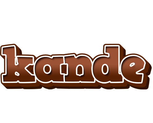 Kande brownie logo