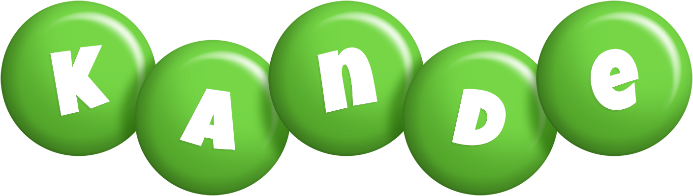 Kande candy-green logo