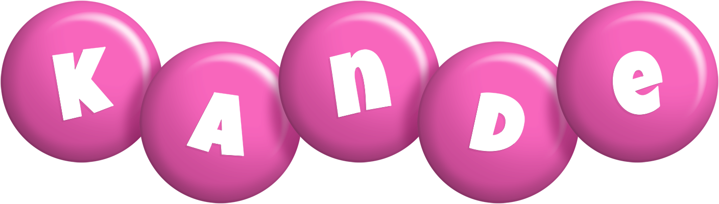 Kande candy-pink logo