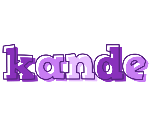 Kande sensual logo