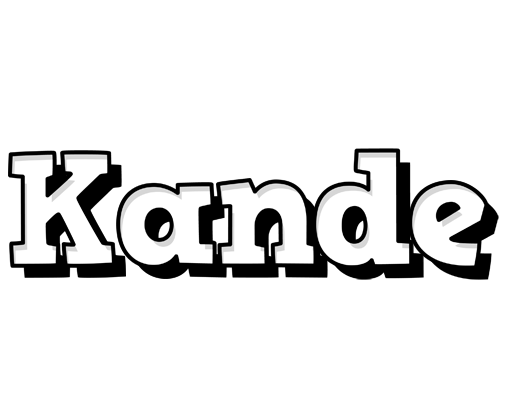 Kande snowing logo