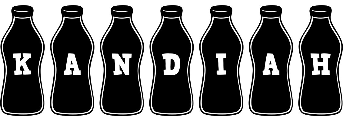 Kandiah bottle logo