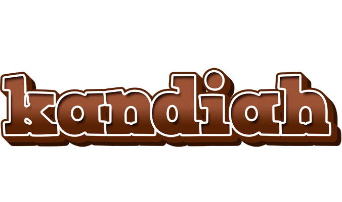 Kandiah brownie logo