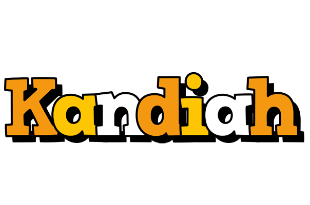 Kandiah cartoon logo