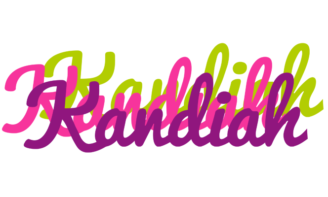 Kandiah flowers logo