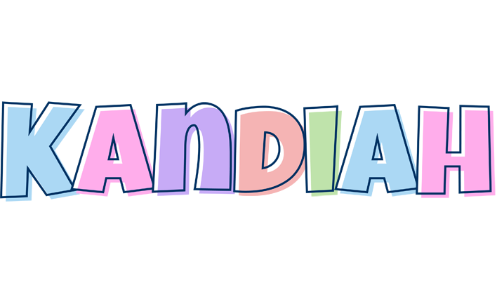 Kandiah pastel logo