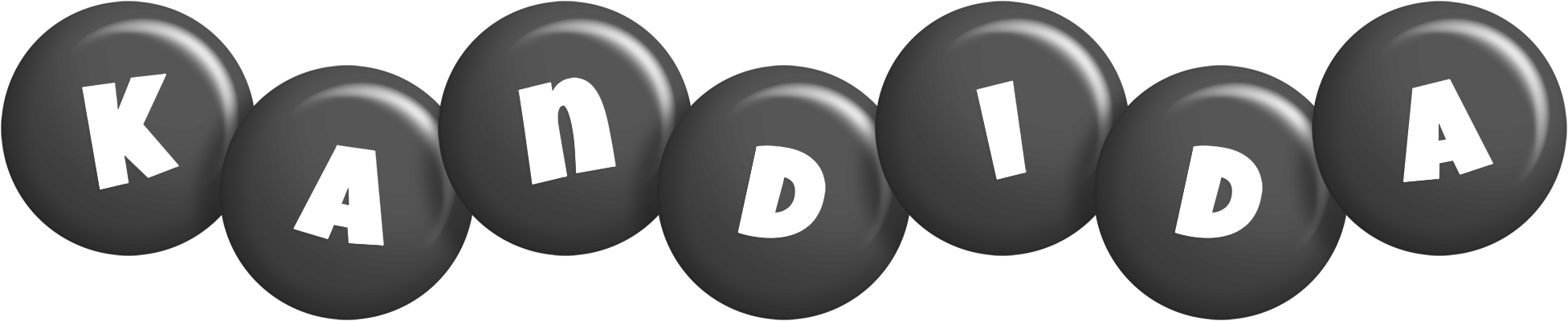Kandida candy-black logo