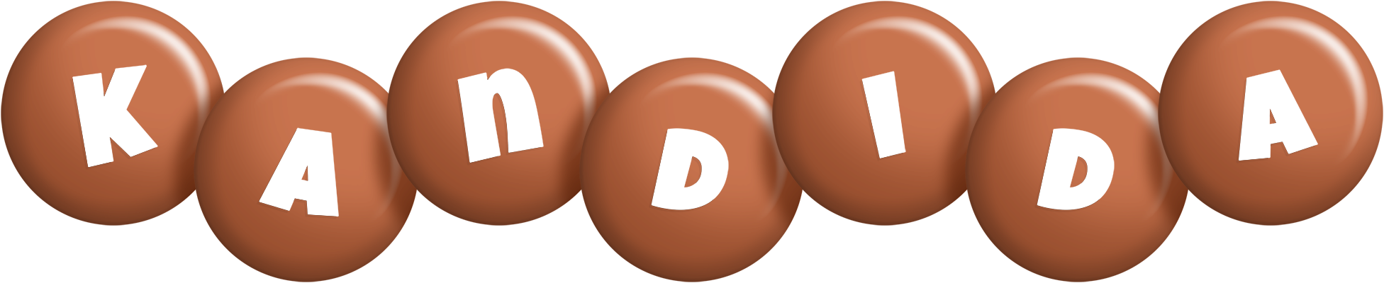 Kandida candy-brown logo
