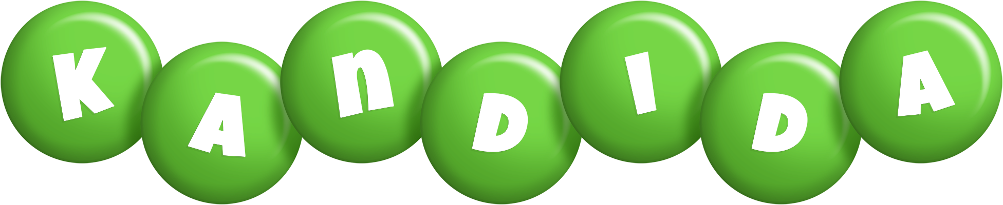 Kandida candy-green logo