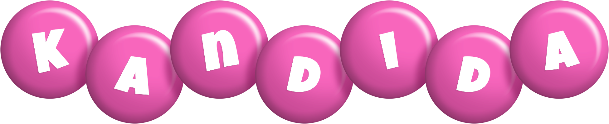 Kandida candy-pink logo