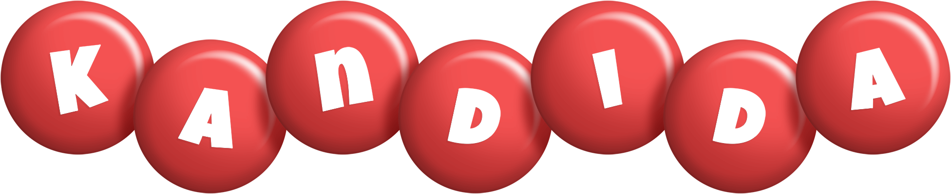 Kandida candy-red logo