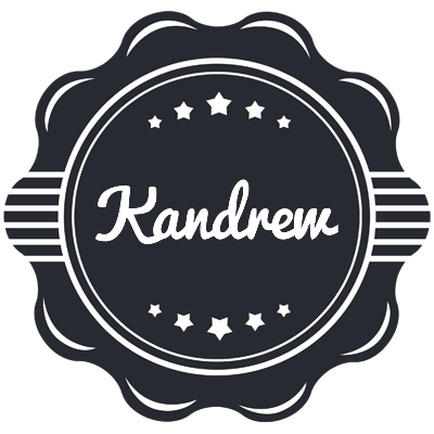Kandrew badge logo