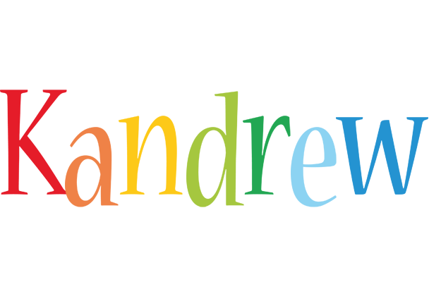 Kandrew birthday logo