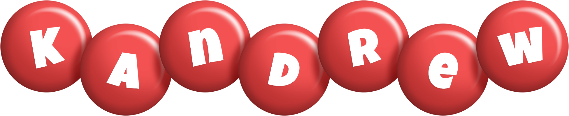 Kandrew candy-red logo