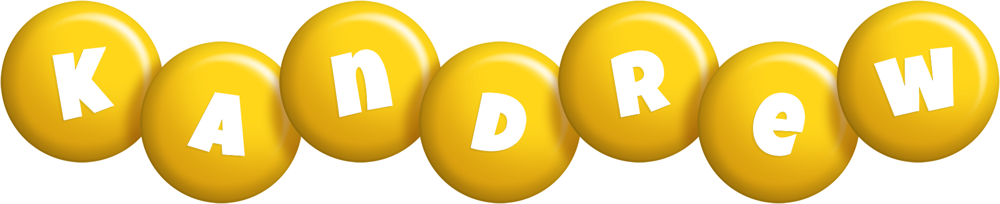 Kandrew candy-yellow logo