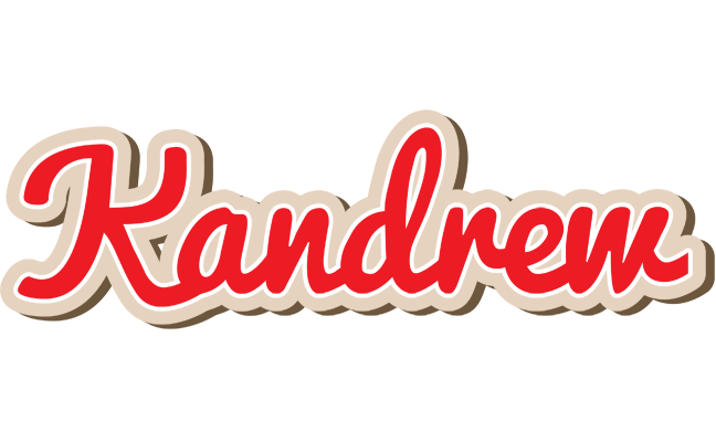 Kandrew chocolate logo