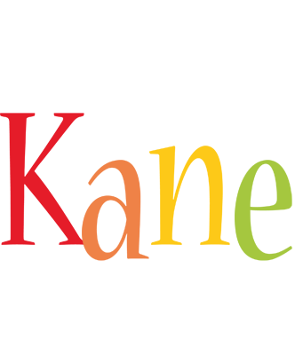 Kane birthday logo