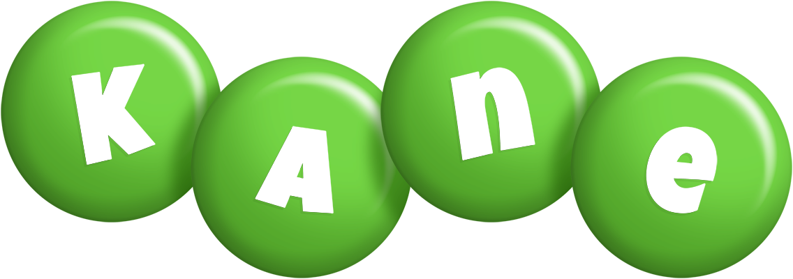 Kane candy-green logo