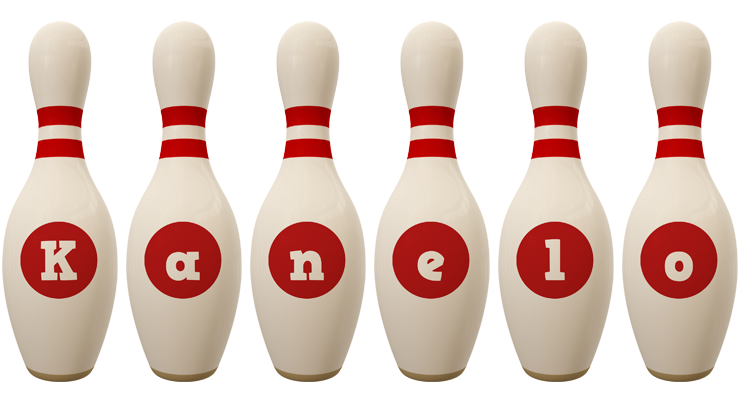 Kanelo bowling-pin logo