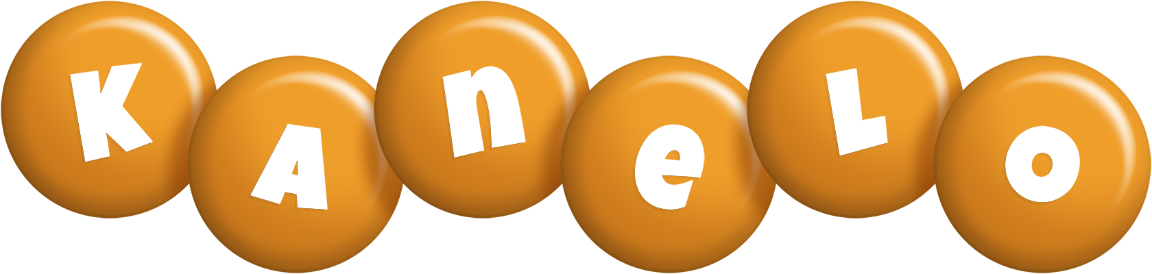 Kanelo candy-orange logo