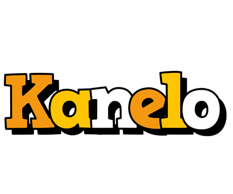 Kanelo cartoon logo