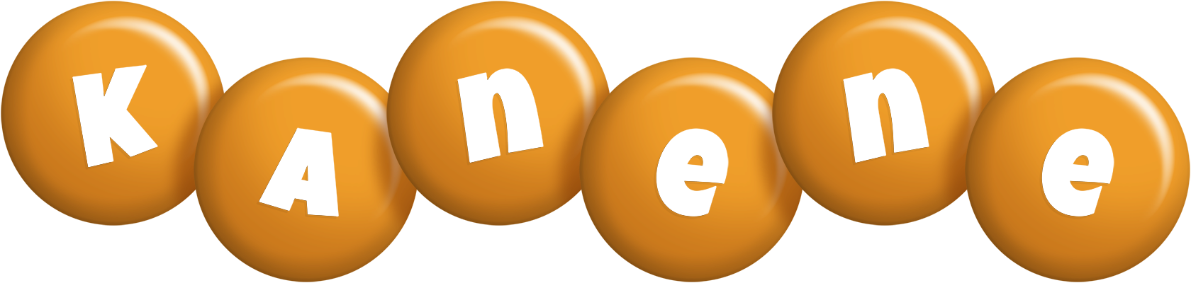 Kanene candy-orange logo